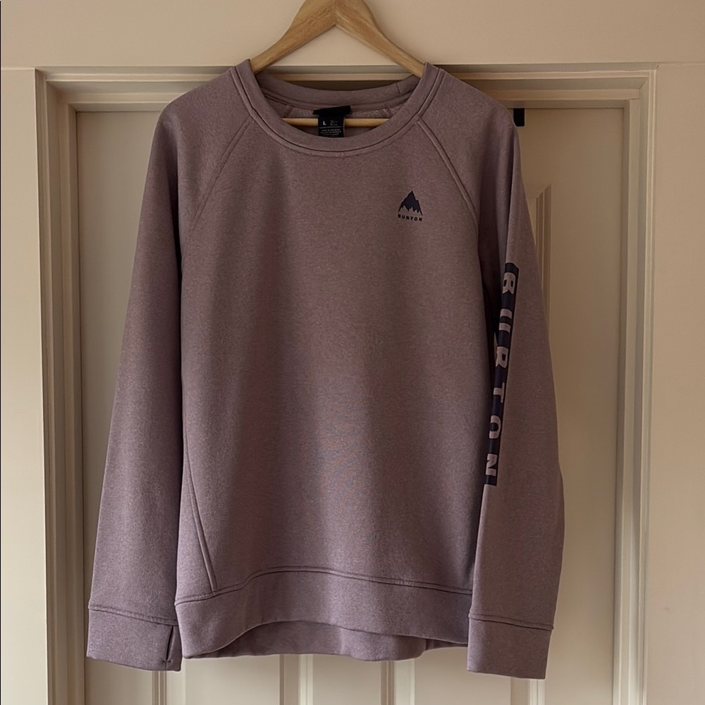 Burton Women’s Bonded Fleece Purple Sweatshirt